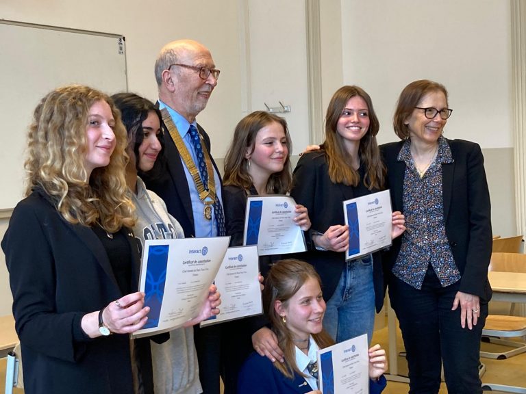 Création du club Interact Paris Tous Unis