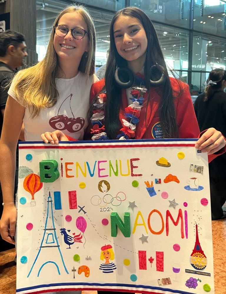 Bienvenue à Naomi arrivée en France pour un séjour longue durée dans le cadre d&rsquo;un « YEP »!