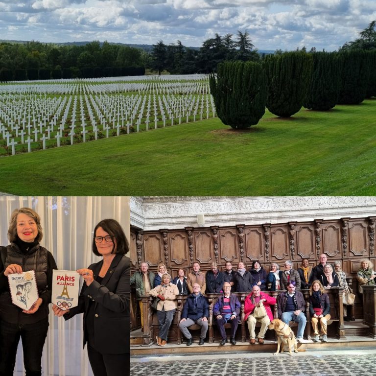Week-end de camaraderie à Verdun : un moment de réflexion sur la paix, objectif majeur du Rotary