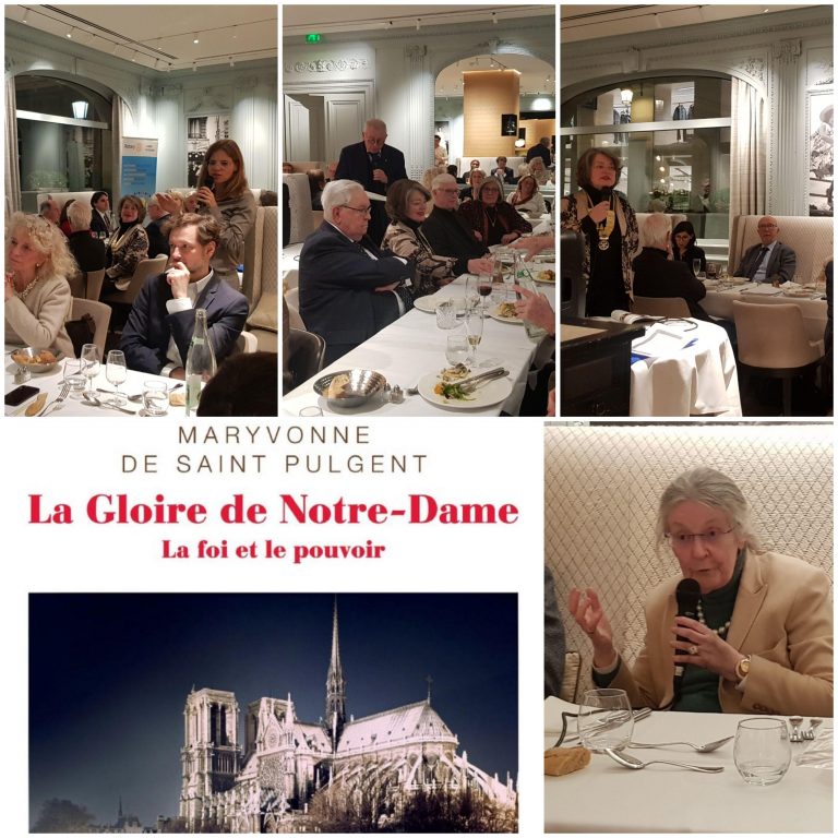 Dîner conférence le 7 janvier 2025 : « La Gloire de Notre-Dame : la foi et le pouvoir »
