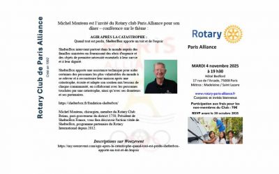 Dîner-conférence 4 novembre 2025