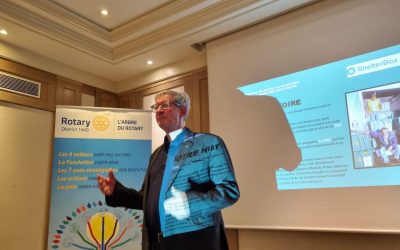 Dîner-conférence sur l’association Shelterbox