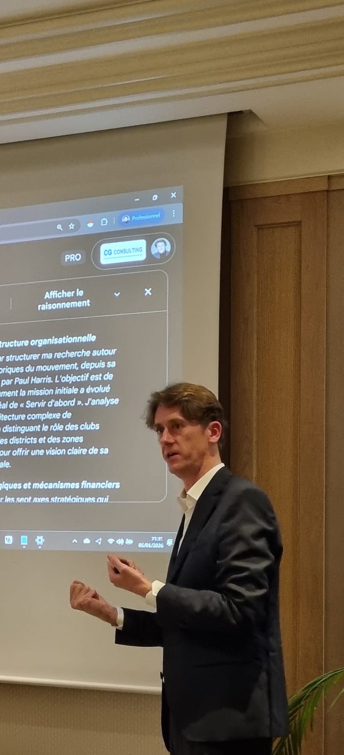 Dîner-conférence sur l&rsquo;intelligence artificielle