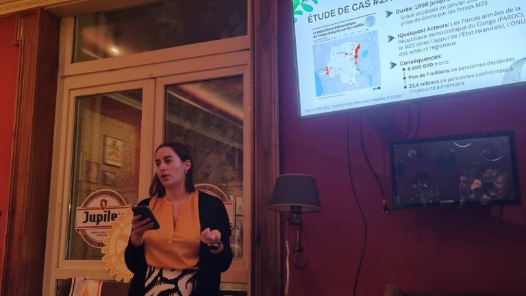 Dîner-conférence « Paix verte : de la crise climatique à la paix durable : comment agir ensemble pour un avenir plus sûr »