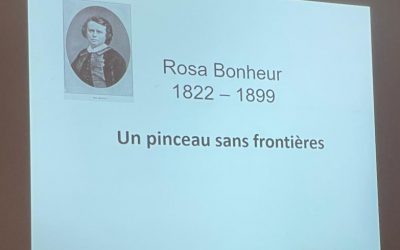 Dîner-conférence  « Rosa Bonheur – un pinceau sans frontières »
