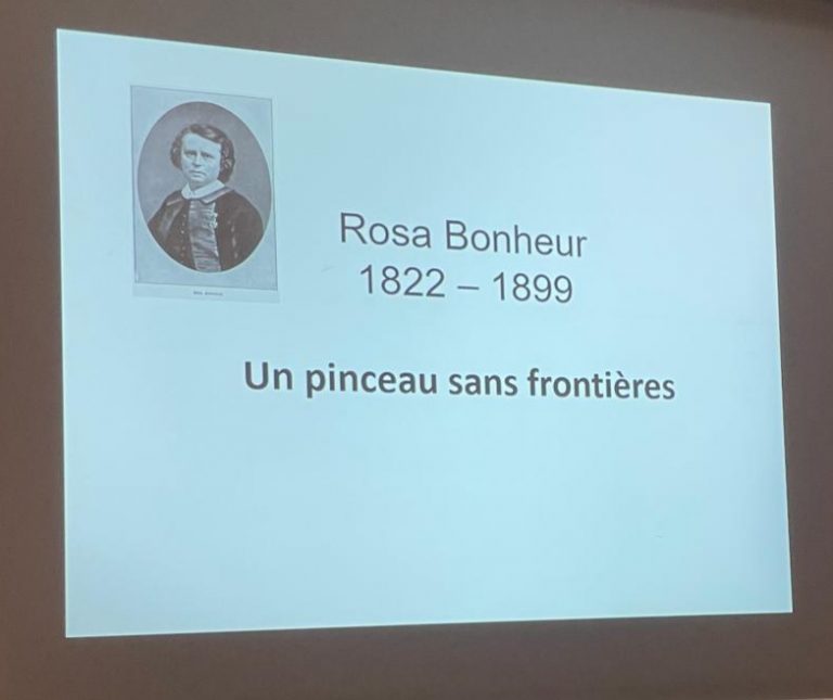 Dîner-conférence  « Rosa Bonheur – un pinceau sans frontières »