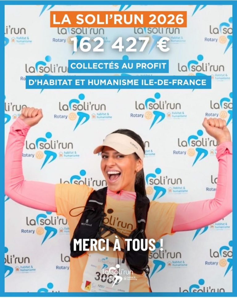 Solirun 2026 – Reconduction de notre soutien en faveur d&rsquo;Habitat et Humanisme !