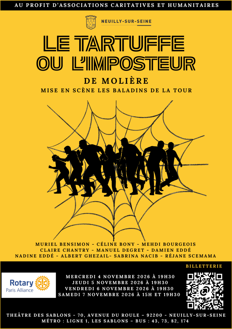Soirée Théâtre du 4 au 7 novembre 2026